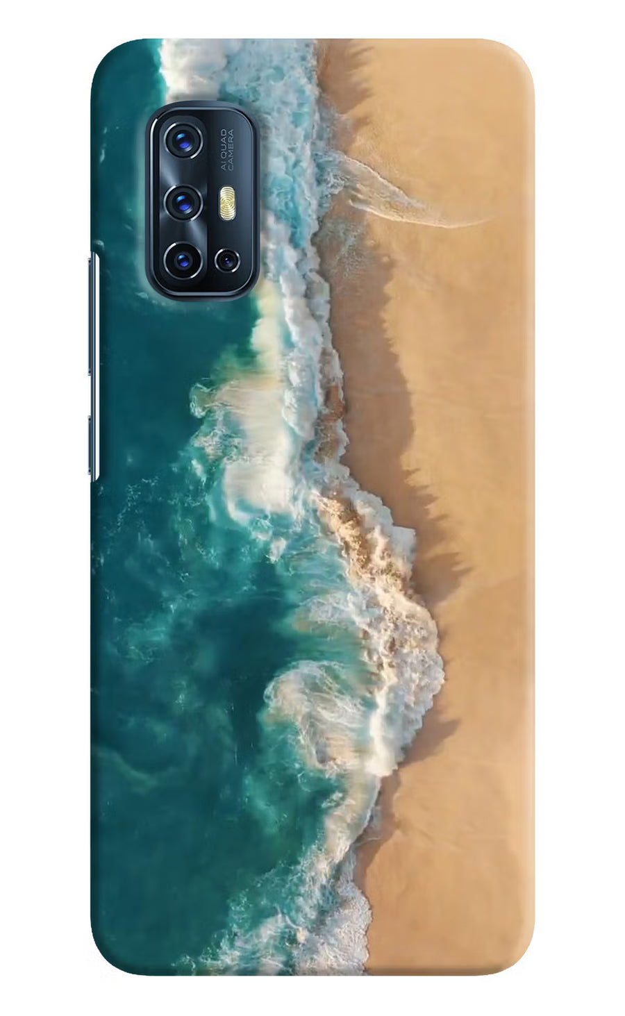 Ocean Beach Vivo V17 Back Cover, Hard case