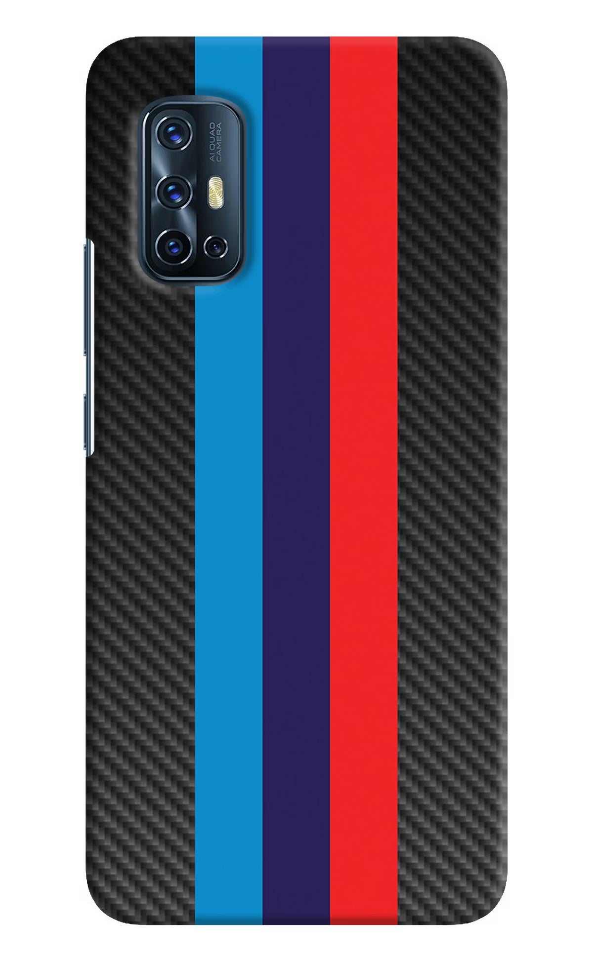 BMW Stripes Pattern Vivo V17 Hard Case Back Cover by Casekaro