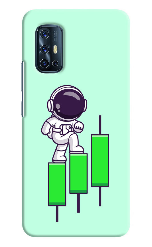 Astronaut Trader Vivo V17 Hard Case Back Cover by Casekaro