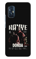 Donda Kanye West Vivo V17 Hard Case Back Cover by Casekaro