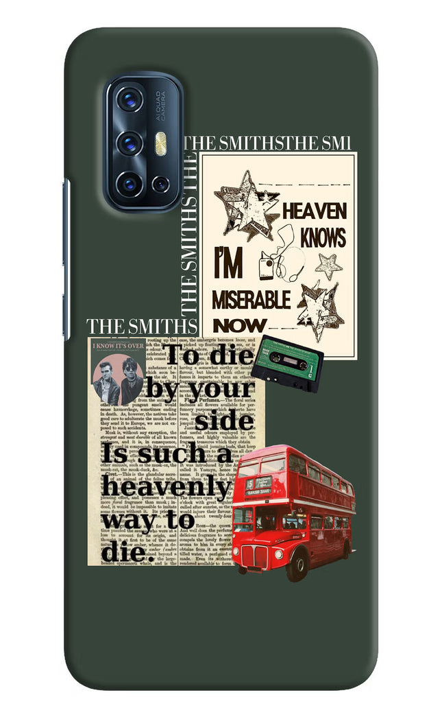The Smiths Vivo V17 Hard Case Back Cover by Casekaro