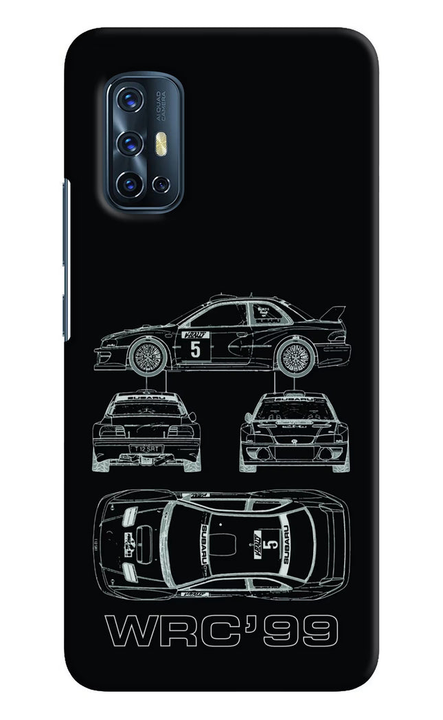 WRC'99 Vivo V17 Hard Case Back Cover by Casekaro
