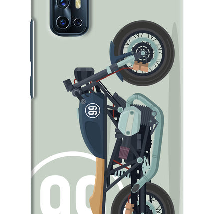 Classic Cafe Racer 99 Vivo V17 Hard Case Back Cover by Casekaro