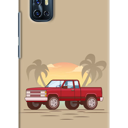 Desert Classic Drive Vivo V17 Hard Case Back Cover by Casekaro