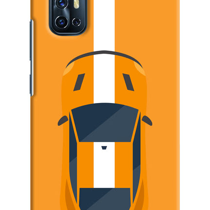 Highway Pursuit Vivo V17 Hard Case Back Cover by Casekaro