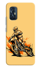 Off-Road Fury Vivo V17 Hard Case Back Cover by Casekaro