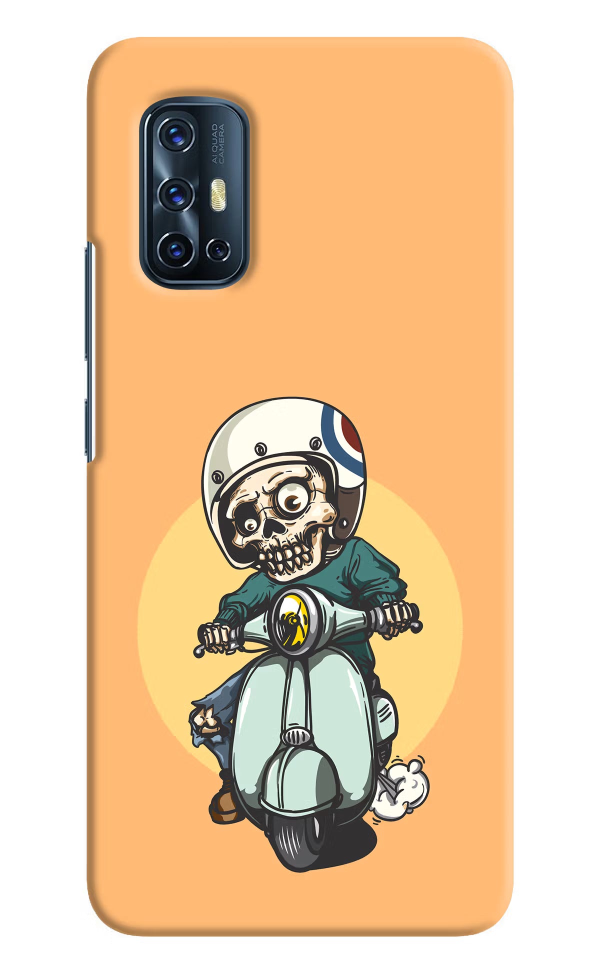 Undead Biker Vivo V17 Hard Case Back Cover by Casekaro