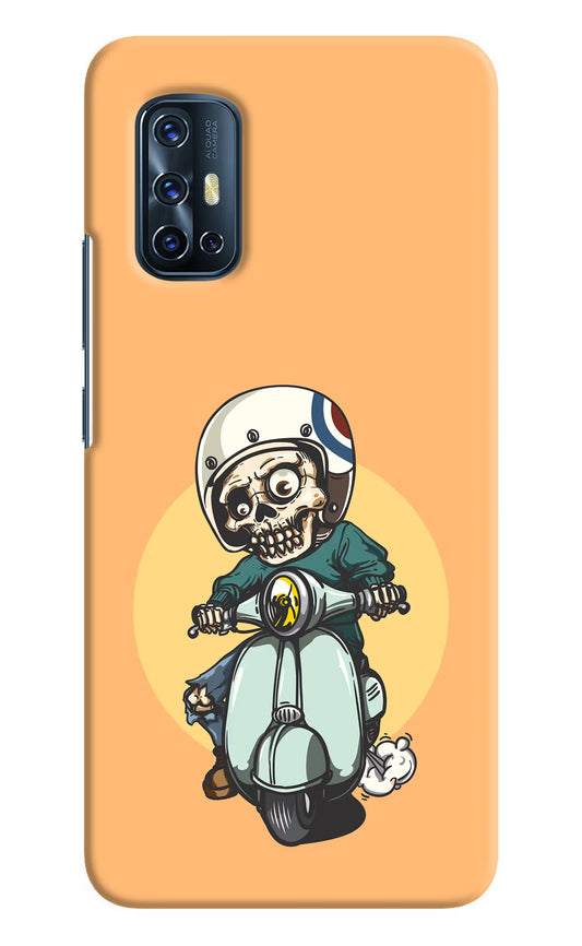 Undead Biker Vivo V17 Hard Case Back Cover by Casekaro