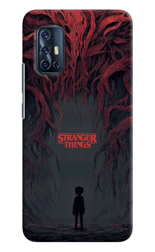 Ordinary Things Dark Side Vivo V17 Hard Case Back Cover by Casekaro