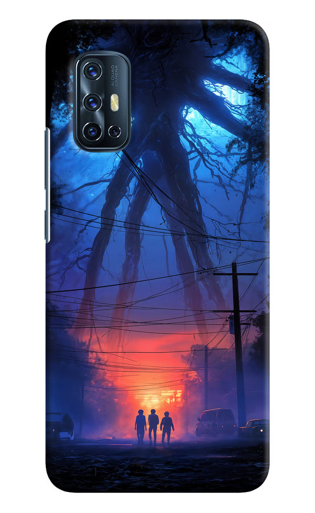 Ordinary Things Shadow Vivo V17 Hard Case Back Cover by Casekaro