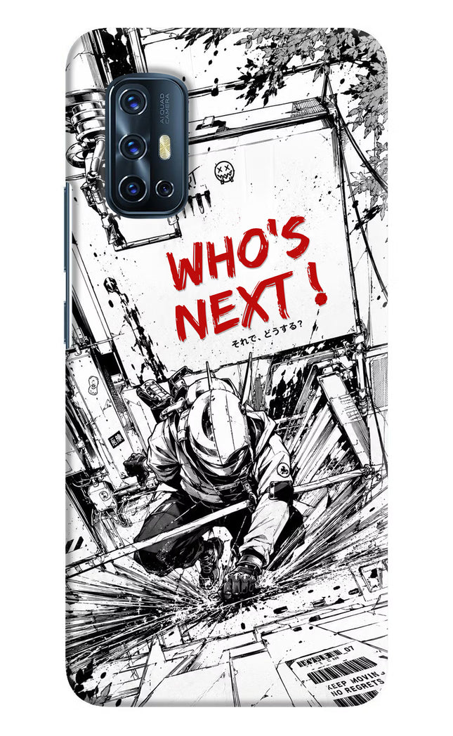 Who's Next Vivo V17 Hard Case Back Cover by Casekaro