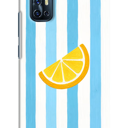 Summer Lemon Vivo V17 Hard Case Back Cover by Casekaro