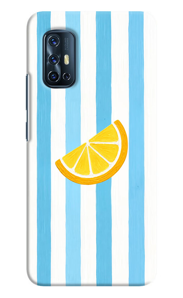 Summer Lemon Vivo V17 Hard Case Back Cover by Casekaro