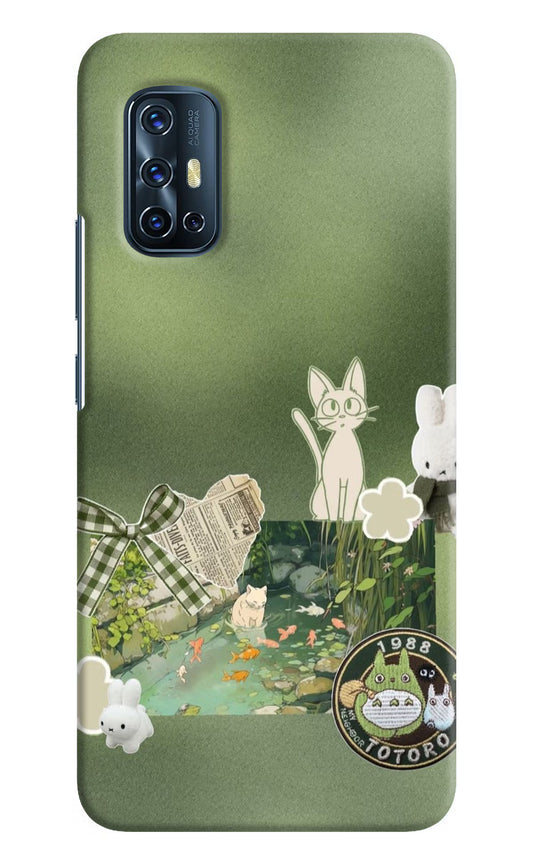 Aesthetic anime Vivo V17 Back Cover