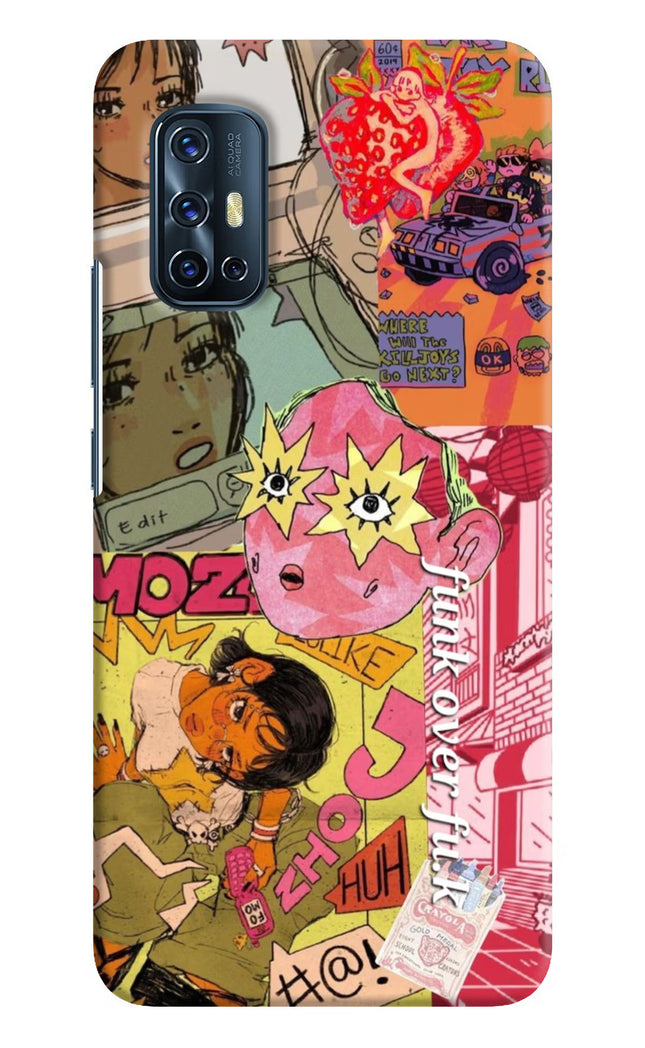 Funkover Vivo V17 Hard Case Back Cover by Casekaro