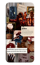 Zodiac Aries Vivo V17 Hard Case Back Cover by Casekaro
