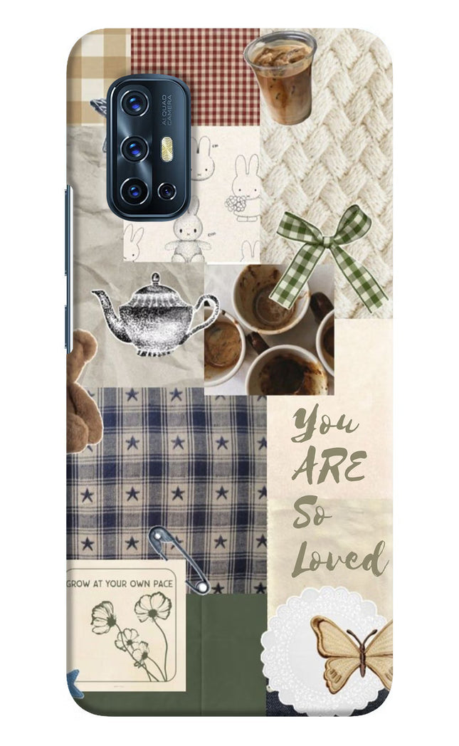 Cookie Vivo V17 Hard Case Back Cover by Casekaro