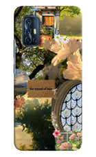 Rain Vivo V17 Hard Case Back Cover by Casekaro