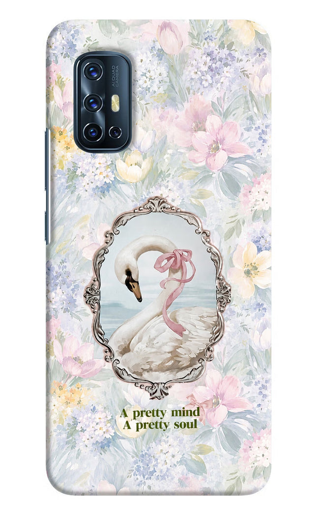 Pretty Mind Pretty Soul Vivo V17 Hard Case Back Cover by Casekaro