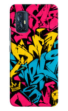 Graffiti Vibe Vivo V17 Hard Case Back Cover by Casekaro