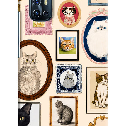 Mirror Cats Vivo V17 Hard Case Back Cover by Casekaro