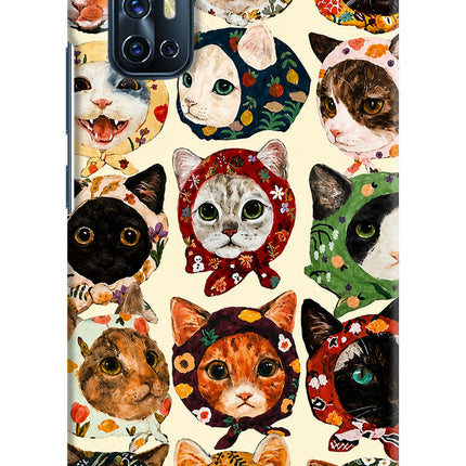 Cool Cat Vivo V17 Hard Case Back Cover by Casekaro