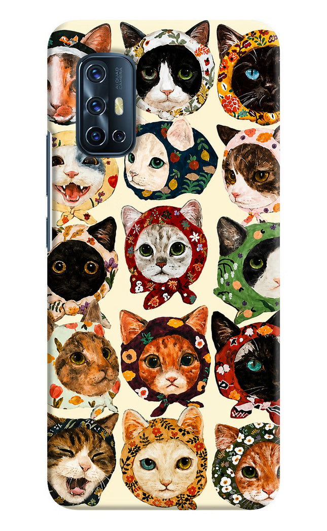 Cool Cat Vivo V17 Hard Case Back Cover by Casekaro