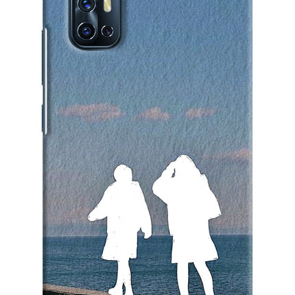 Coastal Dream Vivo V17 Hard Case Back Cover by Casekaro