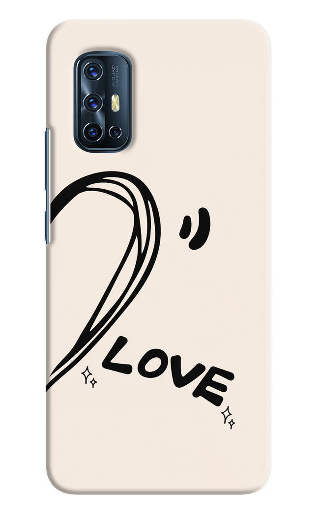 Soul Line Vivo V17 Hard Case Back Cover by Casekaro