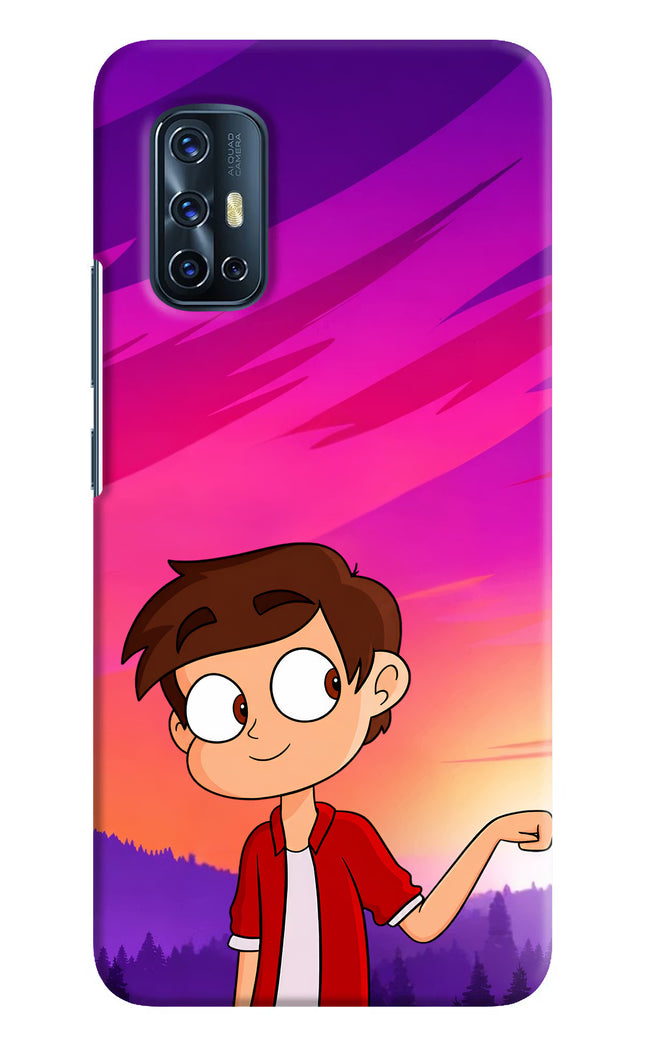 Marco Sunset Vivo V17 Hard Case Back Cover by Casekaro