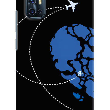 Love Orbit Vivo V17 Hard Case Back Cover by Casekaro