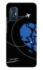 Love Orbit Vivo V17 Hard Case Back Cover by Casekaro