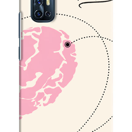 Miss Orbit Vivo V17 Hard Case Back Cover by Casekaro