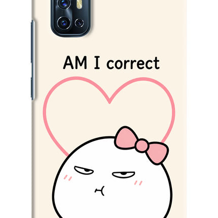 Always Right Vivo V17 Hard Case Back Cover by Casekaro