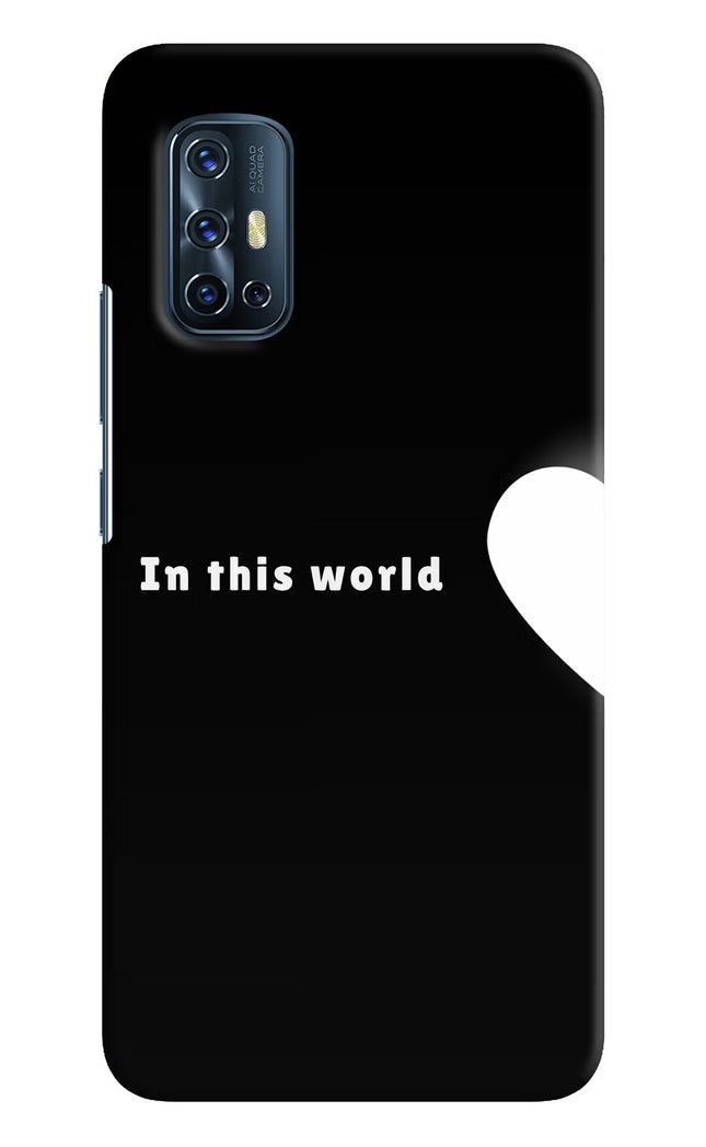 This World Vivo V17 Hard Case Back Cover by Casekaro