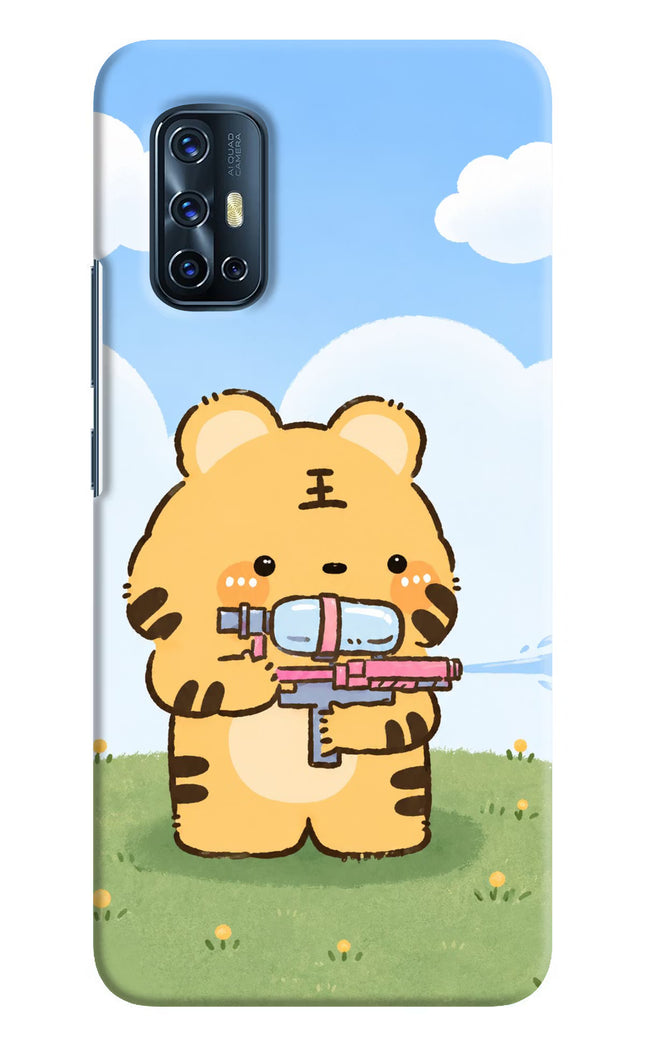 Tiger Treat Vivo V17 Hard Case Back Cover by Casekaro