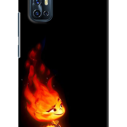 Ember Flame Vivo V17 Hard Case Back Cover by Casekaro