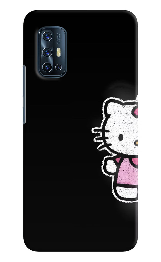Kitty Charm Vivo V17 Hard Case Back Cover by Casekaro