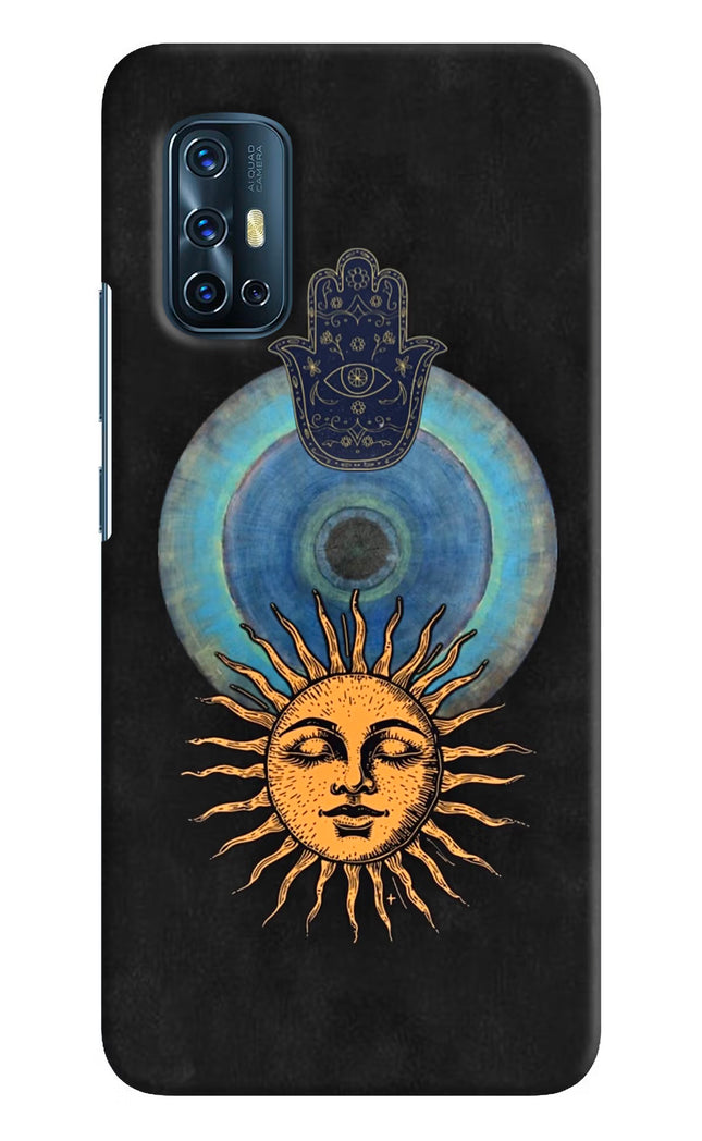 Divine Sun Vivo V17 Hard Case Back Cover by Casekaro