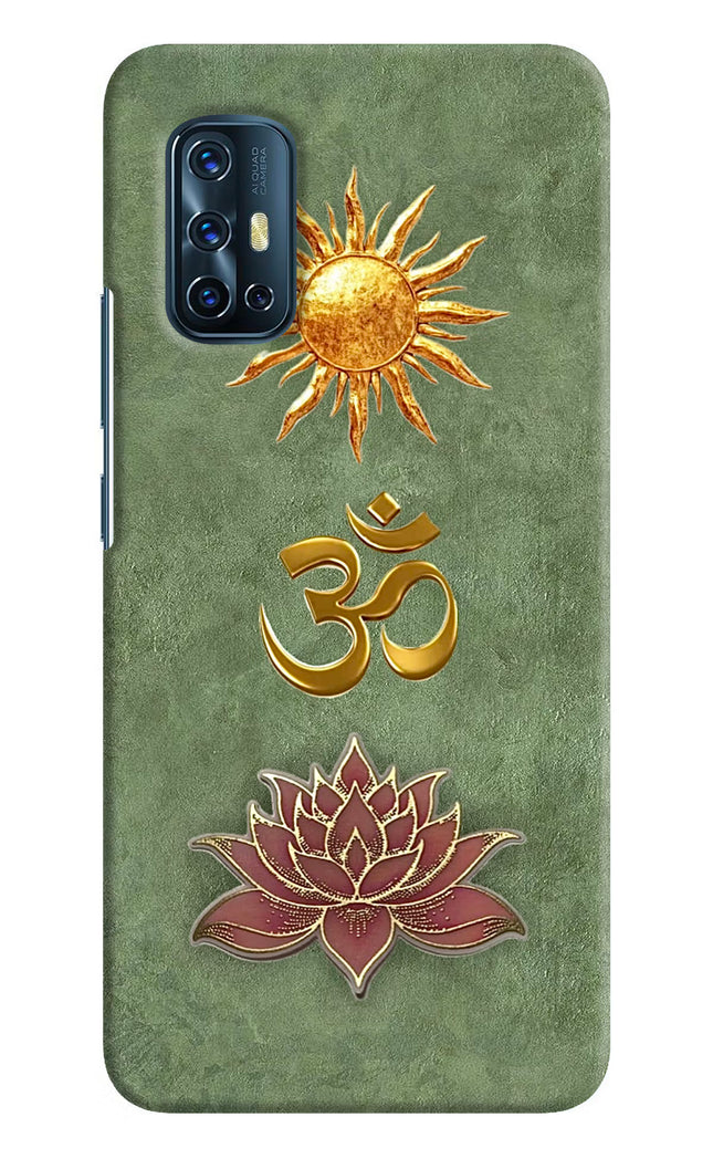 Om & Lotus Vivo V17 Back Cover