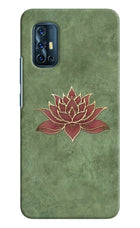Lotus Grace Vivo V17 Hard Case Back Cover by Casekaro