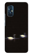 Silent Swans Vivo V17 Hard Case Back Cover by Casekaro