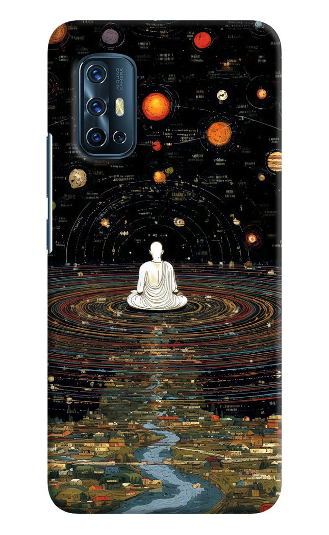 Space Monk Vivo V17 Hard Case Back Cover by Casekaro