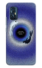 Dark Koi Vivo V17 Hard Case Back Cover by Casekaro