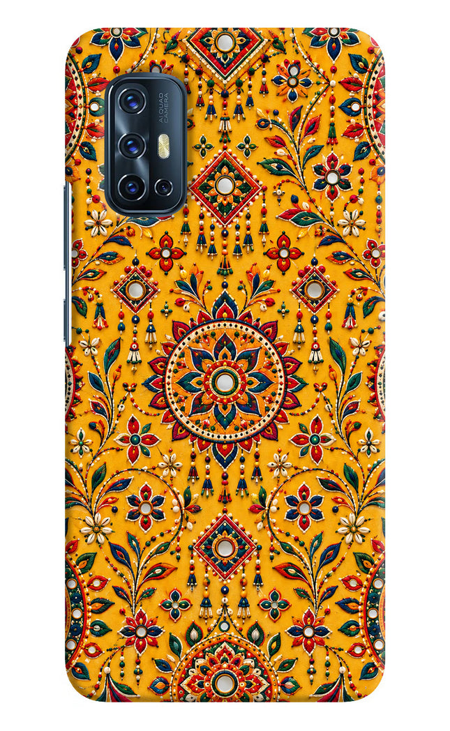 Sunlit Aura Vivo V17 Hard Case Back Cover by Casekaro