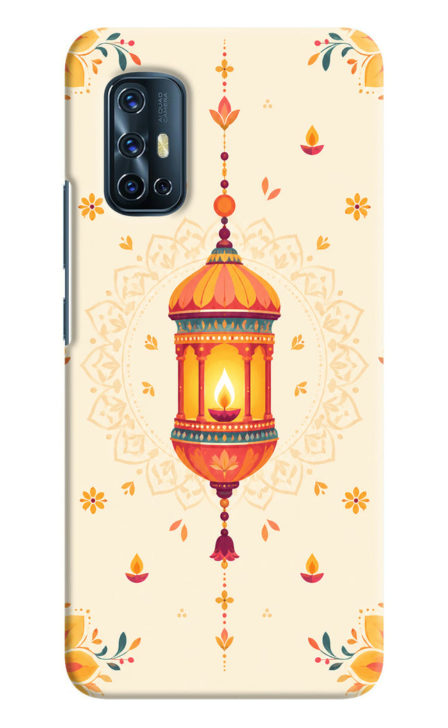 Golden Lantern Vivo V17 Hard Case Back Cover by Casekaro
