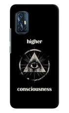 Illuminati Eye Vivo V17 Hard Case Back Cover by Casekaro