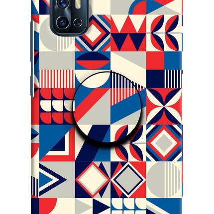 Colorful Pattern Vivo V17 Pop Case by Casekaro