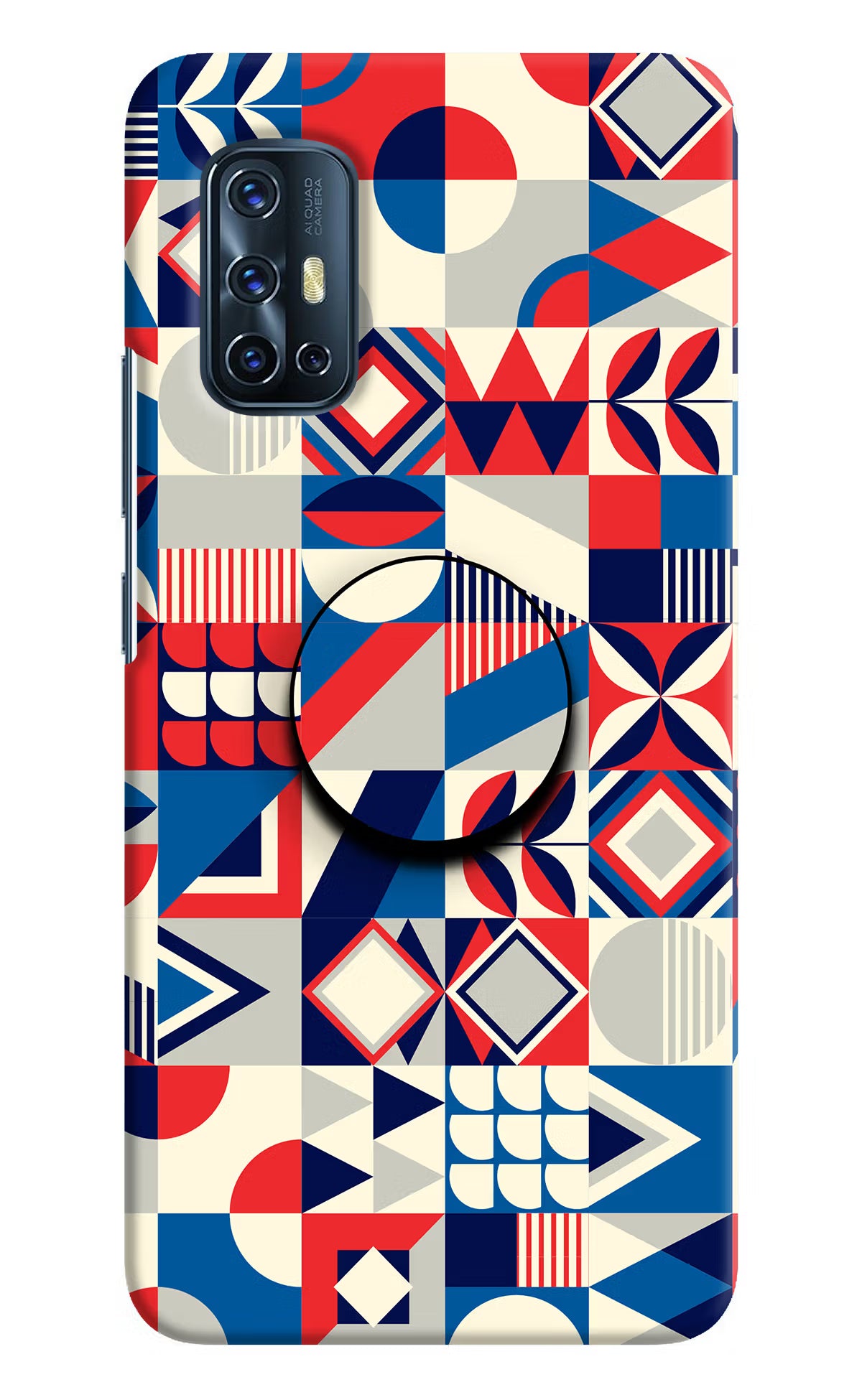 Colorful Pattern Vivo V17 Pop Case by Casekaro