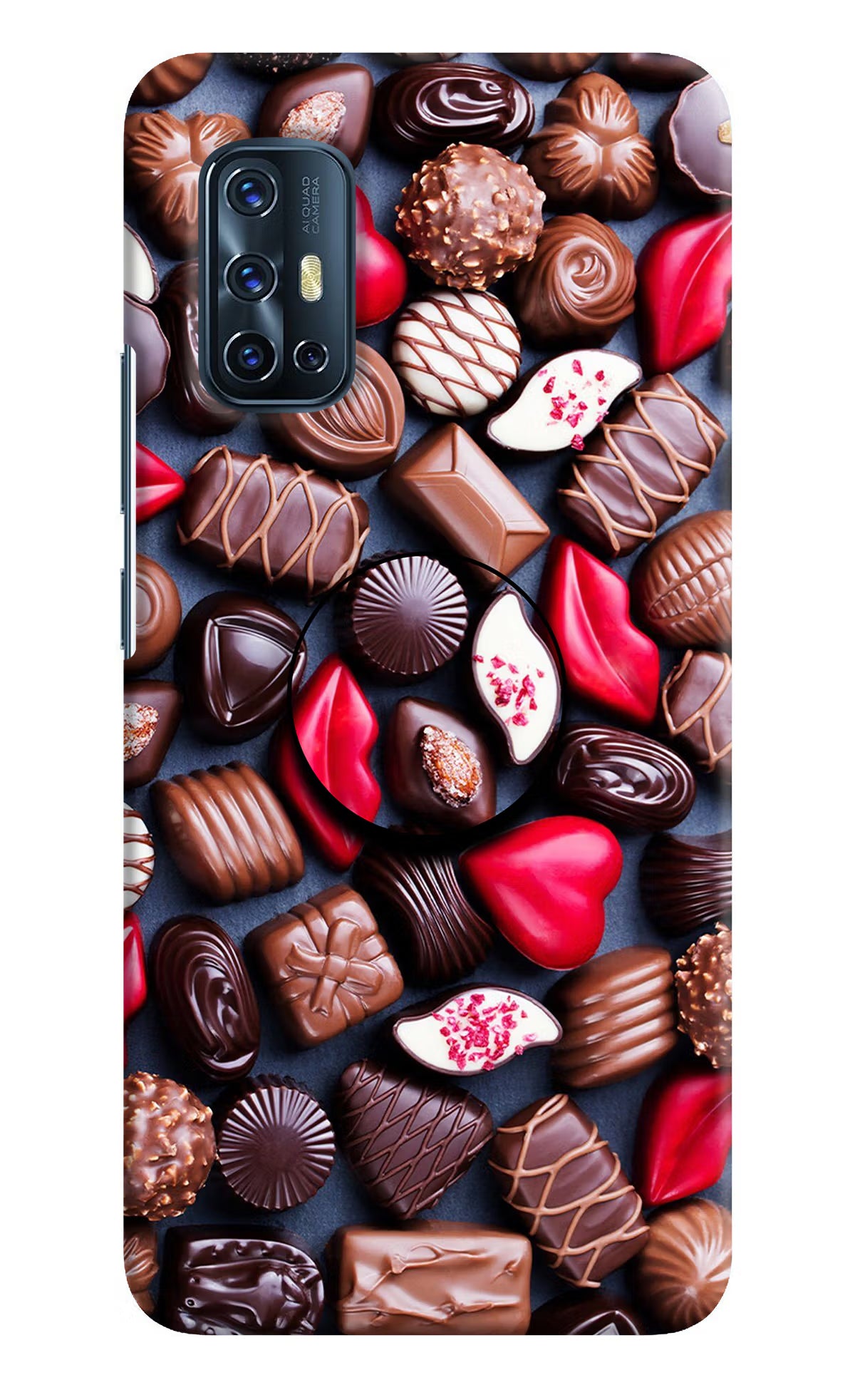 Chocolates Vivo V17 Pop Case by Casekaro